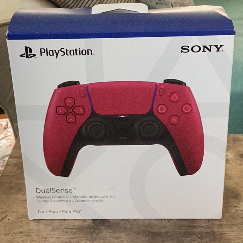 Sony PlayStation PS5 DualSense Wireless Controller - Cosmic Red